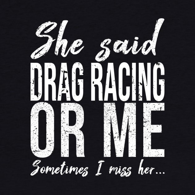 Drag racing funny sports gift by Bestseller
